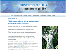 Tablet Screenshot of husmann-holaus.de